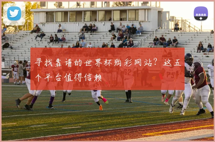 寻找靠谱的世界杯购彩网站？这五个平台值得信赖