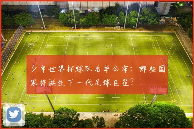 少年世界杯球队名单公布:哪些国家将诞生下一代足球巨星?
