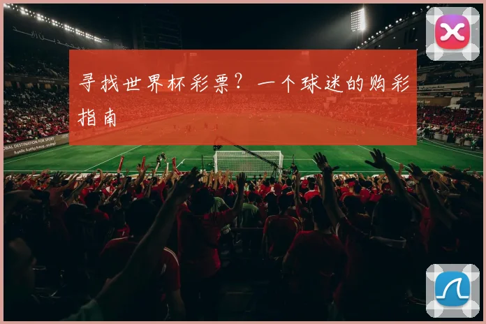 寻找世界杯彩票？一个球迷的购彩指南